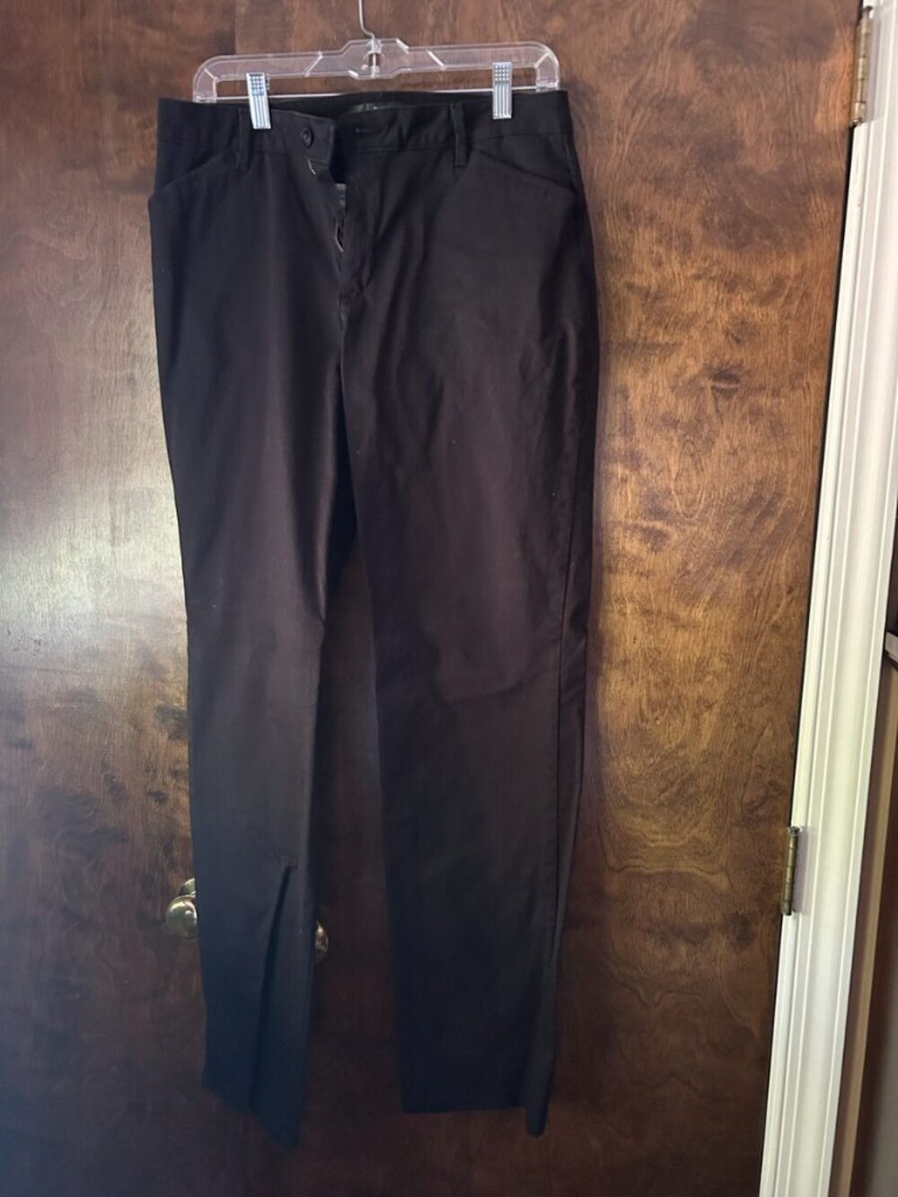 Lee Relaxed Fit Straight Leg Black Pants